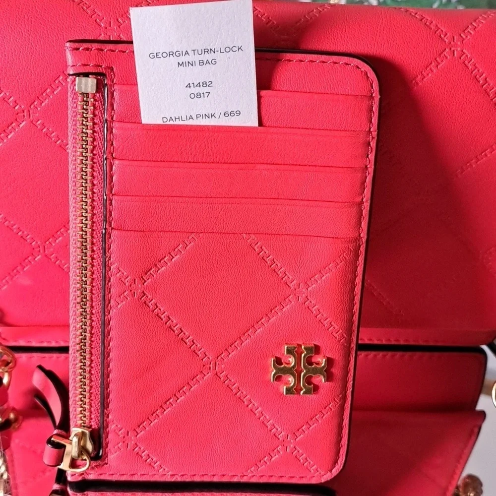 Tory Burch Georgia Turn-Lock Mini Bag  NWTs
